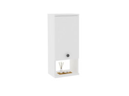 Hanah Home Armario de Baño Escandinavo Blanco con Estantes